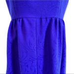 Vintage 60's/70's Jacquard Maxi Dress Purple Size Medium Photo 4