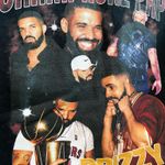 Gildan Ladies Drake champagne Papi Drizzy Black cropped Short Sleeve Tee Photo 4