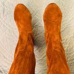 Vegan suede over the knee boots. VGUC Brown Size 7 Photo 3