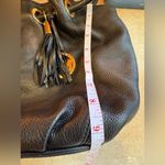 Michael Kors Ring Purse with Tassel and logo. NWOT Black Photo 9