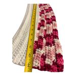 Handmade Crochet Hat & Scarf Set Cozy & Stylish. Brand new white, pink and red Photo 9