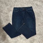 Soft Surroundings  Women's Deep Indigo Straight Leg Jeans Photo 0