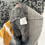 John + Jenn  Cheetah Gray Black Xavier High Neck Pullover Sweater S Petite Photo 2