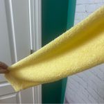 NEW boutique Great Smoky Mountains pastel yellow terry cloth sweatshirt Medium Photo 5