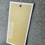 Michael Kors Silver Gray Cold Shoulder Turtleneck Sweater Photo 8