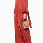 Mother of Pearl NWT Eleanor Cold Shoulder Dress in Rust Size Large Orange Photo 4