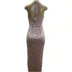 Candalite  Lace and Sequence Maxi Sleeveless Dress Size Small New With Tags Photo 1