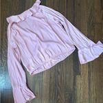 A New Day pink polyester blouse size medium Photo 6
