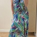 Kenneth Cole Tropical Animal Print Vacation Swim Dress Size Small Photo 0