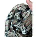 Christopher & Banks Vintage Plaid Knit Button Down Shacket Size XL Photo 7