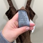 NWT Raquel Allegra Slip dress rayon brown knee length SZ 1US6 Photo 7