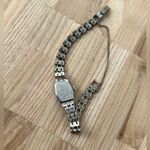 Seiko  Rare Vintage Mechanical Ladies Watch Black Dial Stainless Hands Markers Photo 6