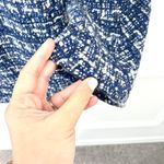 J.Crew Factory Blue Tweed Wool Blend City Coat Size 2 Photo 6