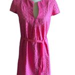 Trina Turk NWOT- Gorgeous pink eyelet dress Photo 0