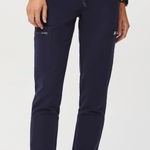 FIGS Women's Navy Blue High Waist Skinny Straight Leg Yola Scrub Pants NEW XXS Photo 0