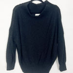 Exlura  Pullover Black Chunky Knit Sweater Size S/M Photo 0