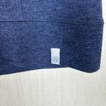 Lauren James Hoodie Womens Sz M Heathered Blue Soft Thumb Holes Photo 4