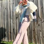 ALBION FIT Checkered Trousers Photo 1