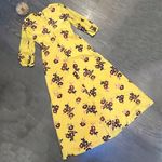 Madewell Wrap-Around Maxi Dress in Retro Bouquet Size 0 (generous fit) Photo 9