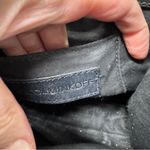 Rebecca Minkoff Black Leather Mini Handbag Tote Purse Classic Small Preppy Photo 6