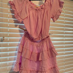 Ocean Drive Pink Skirt and Top Set  Photo 0