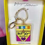 Betsey Johnson Crayon Box Bag Charm Keychain Photo 0