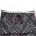 Women Bobbie Brooks Multicolor Geometric Maxi Long Skirt Small NEW Black Photo 2