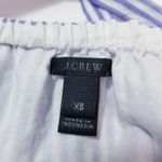 J.Crew 100% Cotton Striped Halter Cross Back Dress V-Neckline Pockets Photo 3