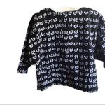 Nepal Moe Cropped button top pattern M Indy Boho Black Size M Photo 1