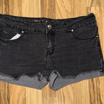 Rue 21  Womens Jean Shorts 9/10 Denim Cuffed‎ Y2K Diamond Button Stretch Photo 0