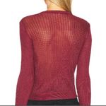 Free People  H20 Crew Pullover in Raw Garnet NWT Photo 1