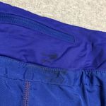 Lululemon Womens 2 in 1 Layered Shorts Blue Purple Black 6 Photo 2