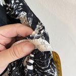 Free People  Mini Dress Cut Out Foral Printed V Neck Sz S Boho Hawaii Tropical Photo 11