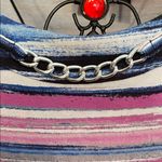 Rafaella πππBOGOHO πππ Blue and Pink Striped Top-Large Photo 3