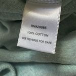 Pendleton  Long Sleeve Tee T-Shirt Blue Seafoam Cotton Scoop Neck Photo 6