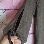 Garnet Hill  ORGANIC COTTON TEXTURED PATTERNED TIE SLEEVE SHIRT DRESS 16 NWT Photo 4