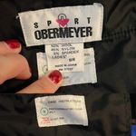 Obermeyer VINTAGE Ski Pants Blue Stirrups Stretchy Wool Japan Y2K 90s Small 8R Photo 3