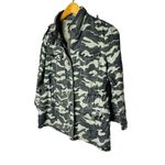 Forever 21 Green Army Camouflage Jacket Long Sleeve Full Zip Size M Photo 1