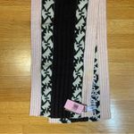 Juicy Couture  Pam Gela Scottie Dog Wool Scarf Pink White Brown New With Tags Photo 7