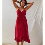 Anthropologie  Ruched Halter Midi Dress Photo 2
