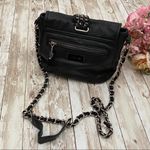 joe's jeans Joe’s Jeans Black Leather Chain Crossbody Bag Photo 1