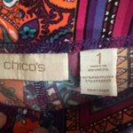 Chico's  Vibrant Paisley Print Garment Photo 1