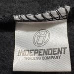 Independent Trading Company Hoodie Pullover Cropped Sweatshirt 2XL Black Size XXL Photo 5