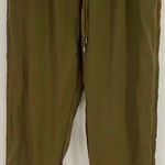 Topshop Olive green Pants Drawstring Trousers olive joggers Photo 1