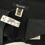 Madewell Easy Pleated Trouser Shorts Crepe Jet Black Relaxed Classic US 4 NWT Photo 8