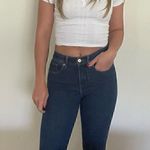 EXPRESS Sky Scraper Mid Rise Jeans Photo 1