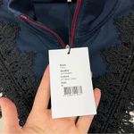 Ganni  Rogers Track Jacket Colorblock Retro Lace NWT Size Medium Photo 6