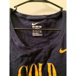 Nike University Of West Virginia Mountaineers Women's T-Shirt Size S Blue Gold Photo 5