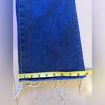 Loft Ann Taylor The Kick Crop Jeans Size 4 Dark Blue Pockets Zippers Straight Photo 14