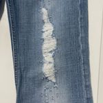 Diesel  Bebel Embroidered Pockets Leather Mini Pocket Low Rise Straight Leg Sz 24 Photo 10